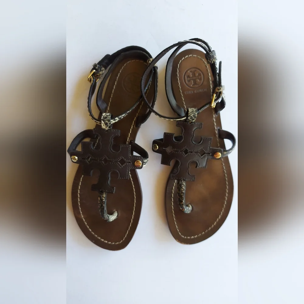 Tory Burch women's leather sandals size 7